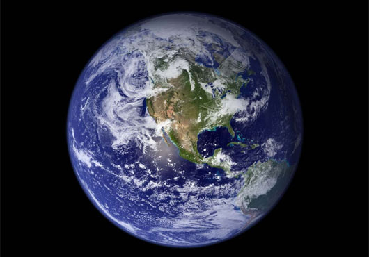 Photograph of Planet Earth